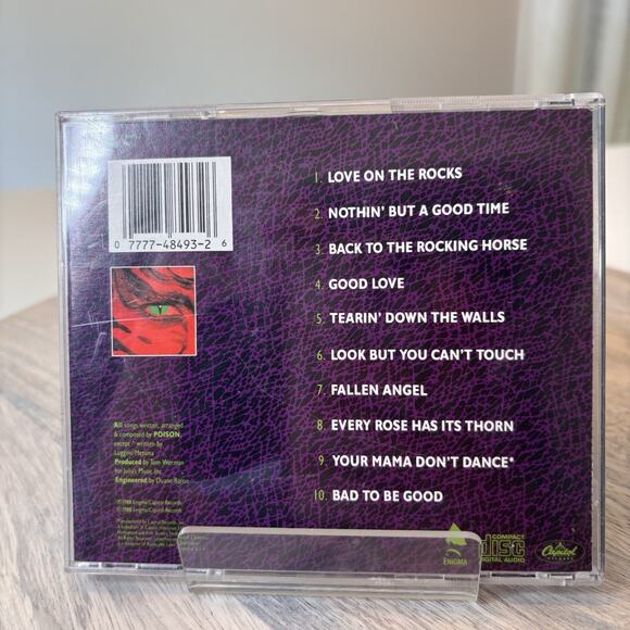 Open Up and Say...Ahh! by Poison (CD, May-1988, Capitol) - Picture 2 of 5